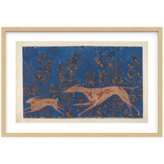 19th Century Wallpaper Design: 20x30 Oak Framed Fine Art Print