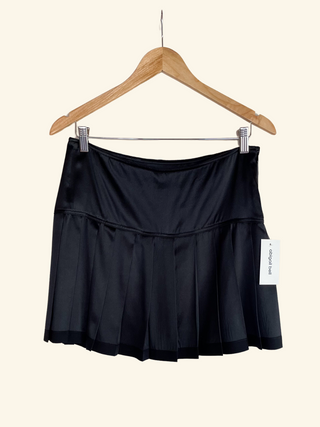 1990s/00s Cynthia Steffe Pleated Silk Mini Skirt, Made in USA (8)