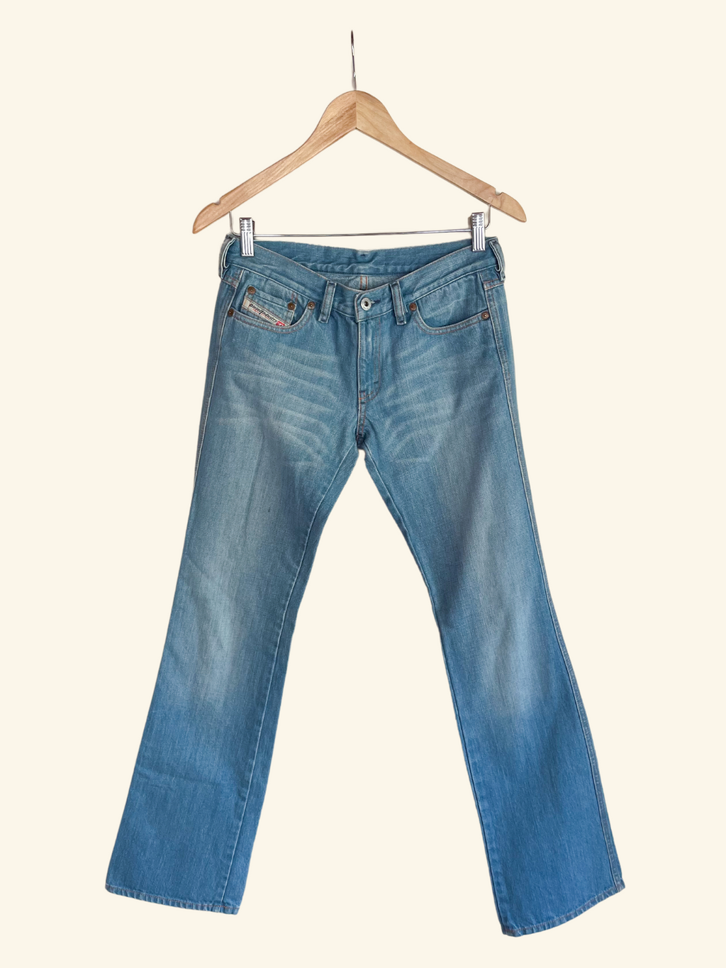 Early 2000s Diesel Light Wash Jeans, Made in Italy (28) – Abigail Bell