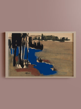 Untitled Gouache on Paper Print, 1960-1969