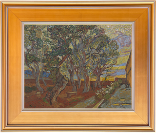 Museum Collection: The Garden of the Institution Print, 1889