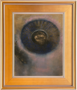 Museum Collection: Head within an Aureole Print, 1884-1885