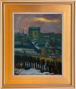 Museum Collection: House in Winter Print, 1901