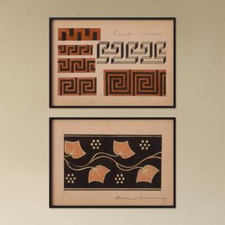 Johanna's Sketchbook Prints Collection (Set of Two), 1890-1922
