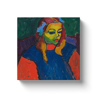 Girl with Green Face Print, 1910
