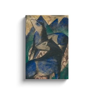 Two Blue Horses Print, 1913