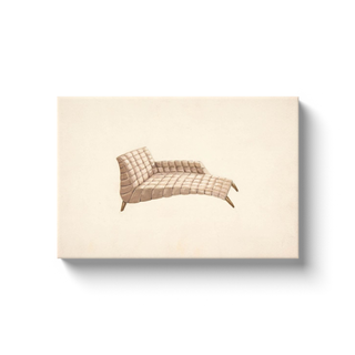 Quilted Chaise Print, 1935