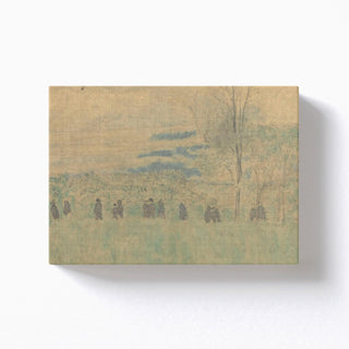 Landscape with Walkers Print, 1878-1940