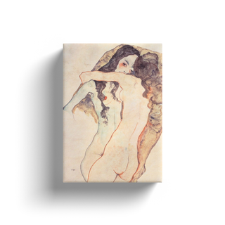 Two Women Hugging Print, 1911