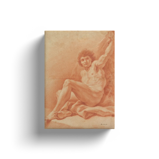 Male Figure Study Print, 1724