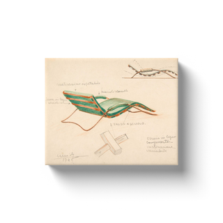 Green Chaise Print, 1945