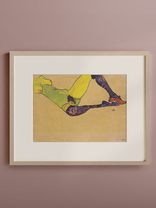 Lying Female Print, 1910