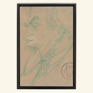 Portrait of Painter Jan Toorop Print, 1874-1925