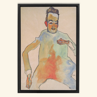 The Cello Player Print, 1910