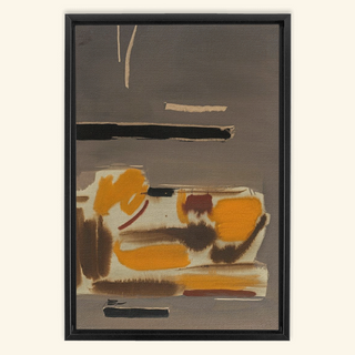 Untitled Oil & Gouache On Paper Print, 1959-1963