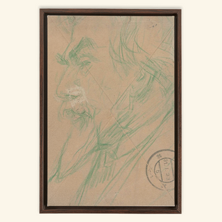 Portrait of Painter Jan Toorop Print, 1874-1925