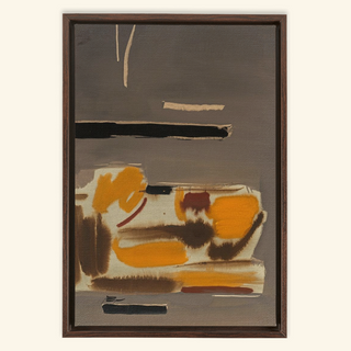 Untitled Oil & Gouache On Paper Print, 1959-1963