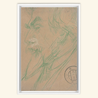 Portrait of Painter Jan Toorop Print, 1874-1925