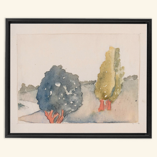 Three Trees Print, 1909