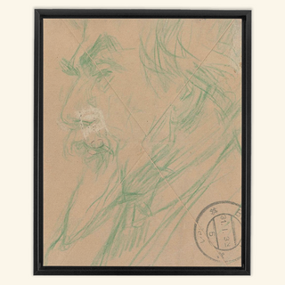 Portrait of Painter Jan Toorop Print, 1874-1925