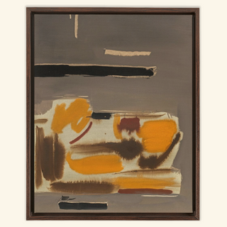 Untitled Oil & Gouache On Paper Print, 1959-1963