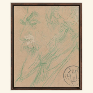 Portrait of Painter Jan Toorop Print, 1874-1925