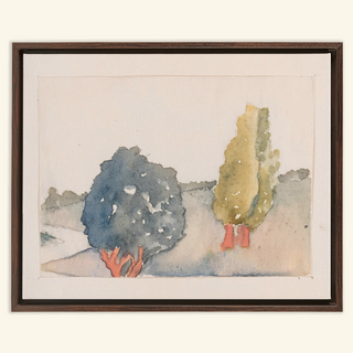 Three Trees Print, 1909