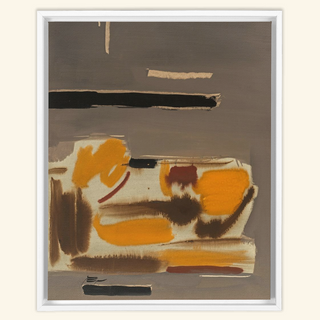 Untitled Oil & Gouache On Paper Print, 1959-1963