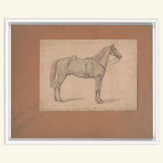 The Royal Sorrel Horse Print, 1860