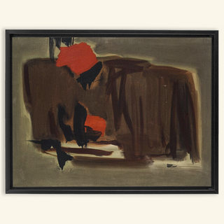 Untitled Oil On Canvas Print, 1950