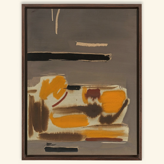 Untitled Oil & Gouache On Paper Print, 1959-1963