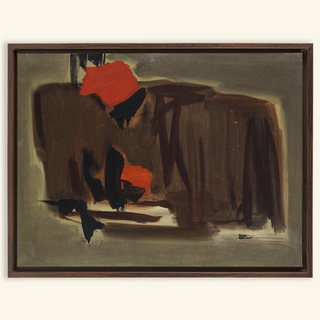Untitled Oil On Canvas Print, 1950