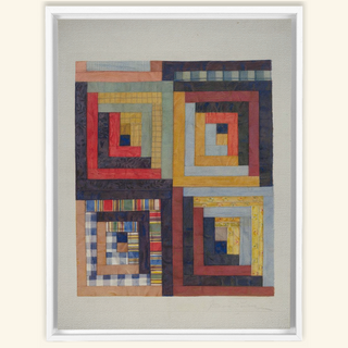 Patchwork Quilt Print, Index of American Design