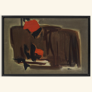 Untitled Oil On Canvas Print, 1950