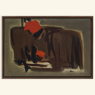 Untitled Oil On Canvas Print, 1950