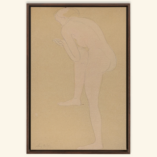 Watercolor Figure Print, 1840-1917