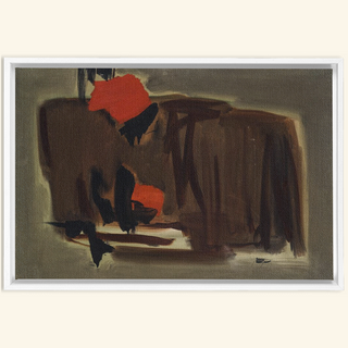 Untitled Oil On Canvas Print, 1950