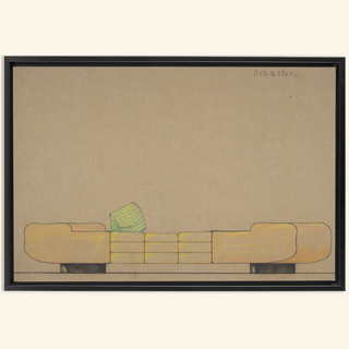 Elevation of a Daybed Print, 1932