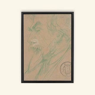 Portrait of Painter Jan Toorop Print, 1874-1925