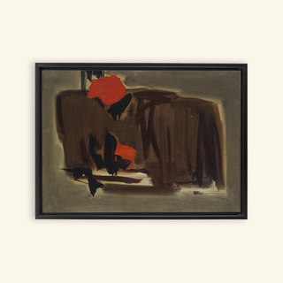 Untitled Oil On Canvas Print, 1950
