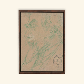 Portrait of Painter Jan Toorop Print, 1874-1925