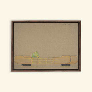 Elevation of a Daybed Print, 1932