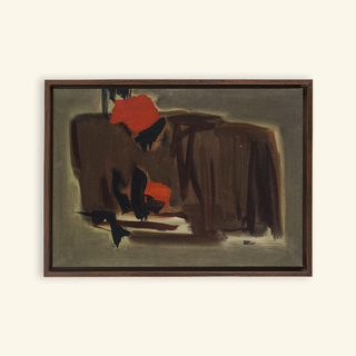 Untitled Oil On Canvas Print, 1950