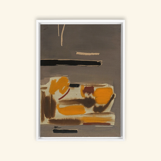 Untitled Oil & Gouache On Paper Print, 1959-1963