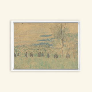 Landscape with Walkers Print, 1878-1940