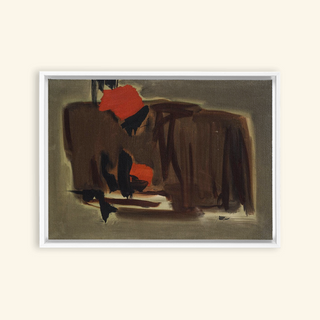 Untitled Oil On Canvas Print, 1950