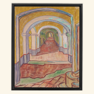 Corridor in the Asylum Print, 1889