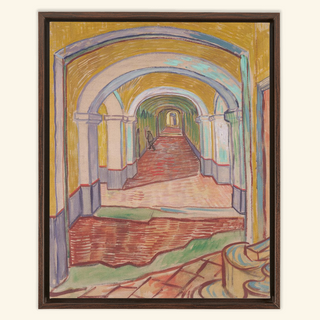 Corridor in the Asylum Print, 1889