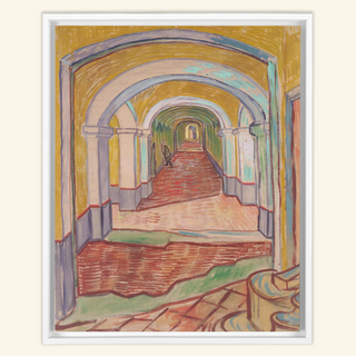Corridor in the Asylum Print, 1889