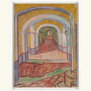 Corridor in the Asylum Print, 1889
